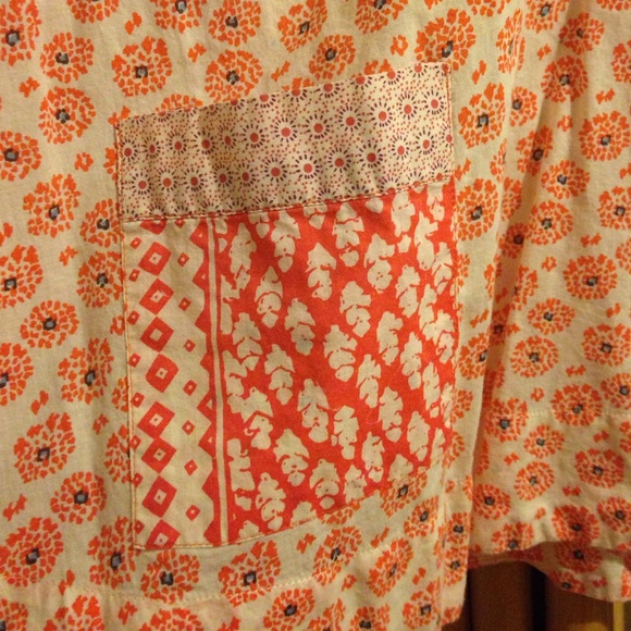 Patterned peasant top - Picture 3 of 3