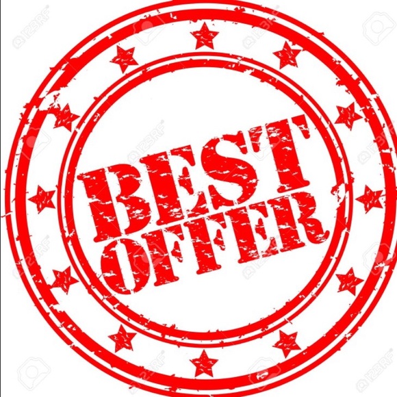 Best offers may be accepted on ALL items!