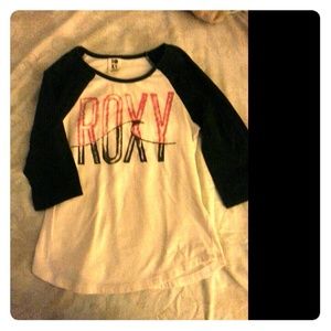 Roxy long sleeve girls size 5-6