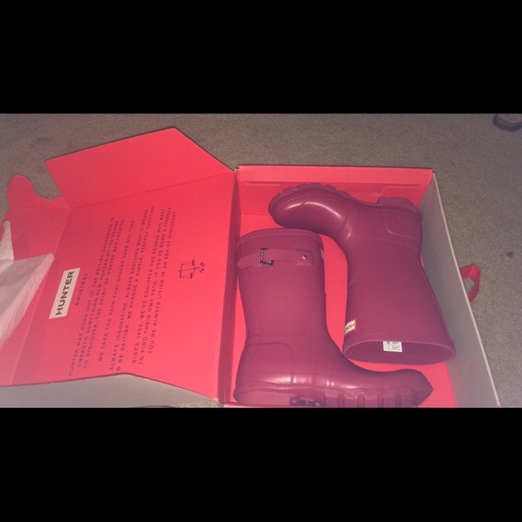 Hunter rain boots SOLD - Picture 3 of 4