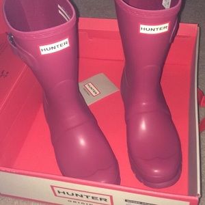 Hunter rain boots SOLD