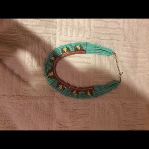 Beaded Statement Necklace