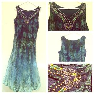 💙Beautiful Light Long Soft Cotton Dress Vintage💙