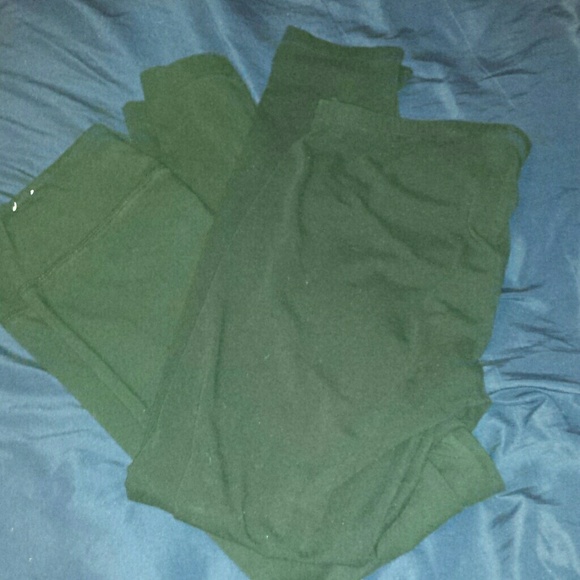 Set of 2 Black Leggings