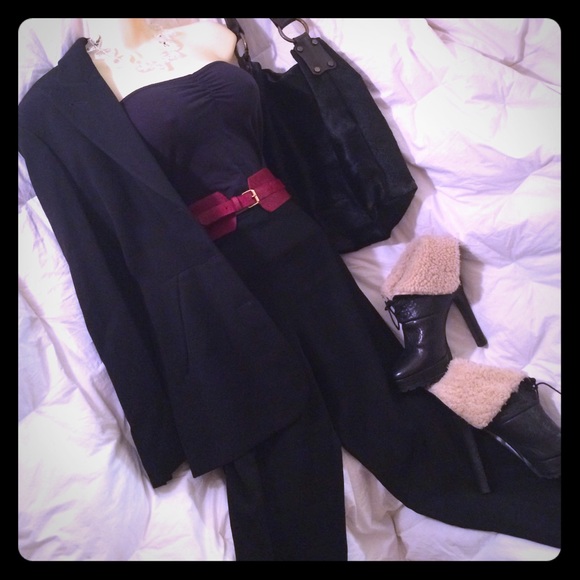✂️PRICE CUT ✂️ JEAN PAUL GAULTIER Stirrup Suit - Picture 1 of 4
