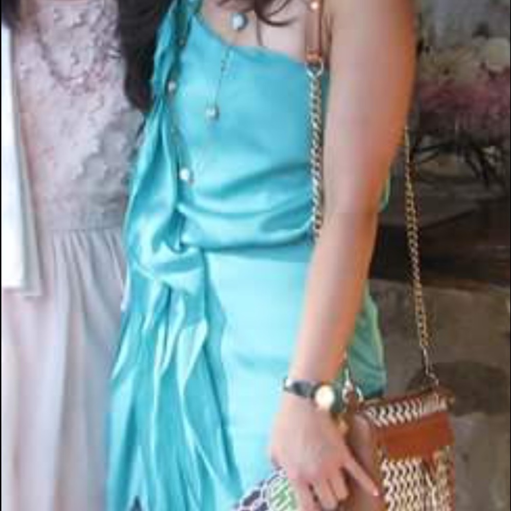 One-Shoulder BCBG MaxAzria Dress