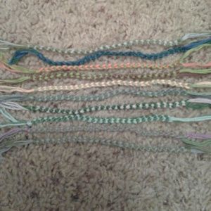 Bundle of handmade bracelets