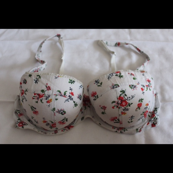 Aerie floral balconet Juliet push-up bra