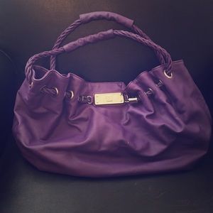 NY&C purple tote bag