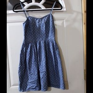 Blue sundress
