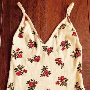 Brandy Melville ribbed tank top