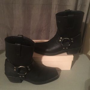 Frye Short Motorcycle Boot