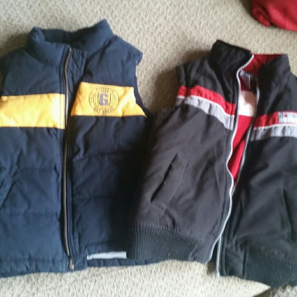 Gap and no name Kids puffy vests