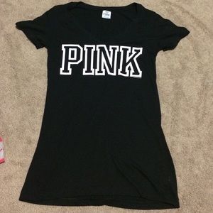 Black V-neck from PINK