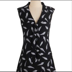 Modcloth stretch jersey top