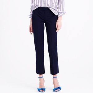 J Crew Campbell Capri in Navy NWOT