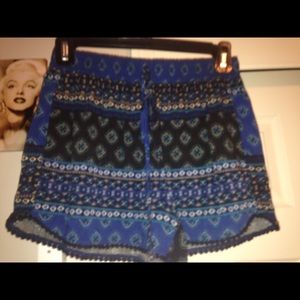 Aztec romper shorts