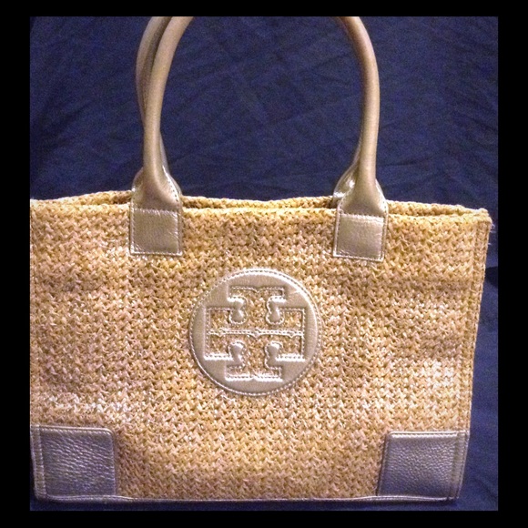 Tory Burch Metallic Silver Ella