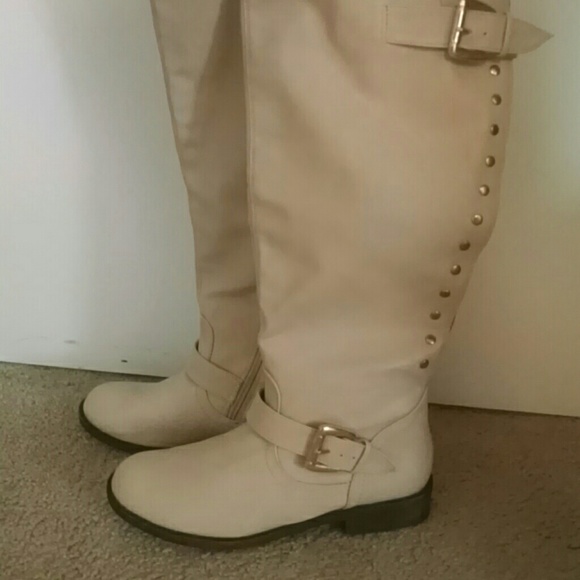 NWOT Tan Riding Boots