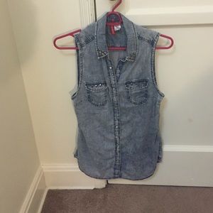 H&M Acid Wash Vest