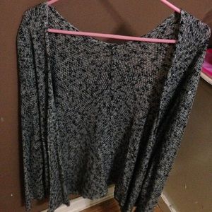Grey and black Cardigan
