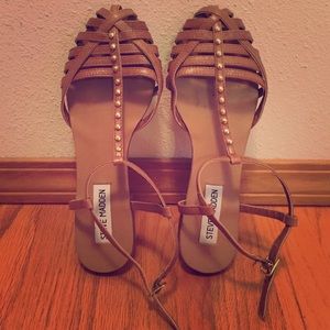 Steve Madden Cognac Sandals