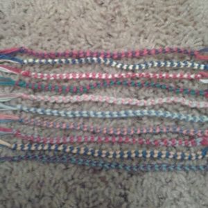 Bundle of friendship bracelets