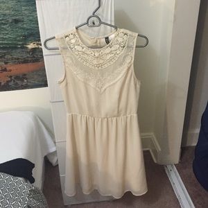 H&M Floral Mesh Dress