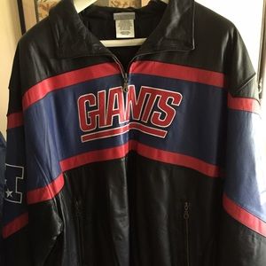 Real leather, Giants jacket