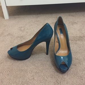 ZARA Peep Toe Heels