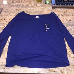 VS PINK NAVY BLUE SWEATER
