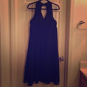 Black cocktail dress