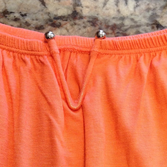 Tangerine Jersey Beach Cover Up - Picture 3 of 7
