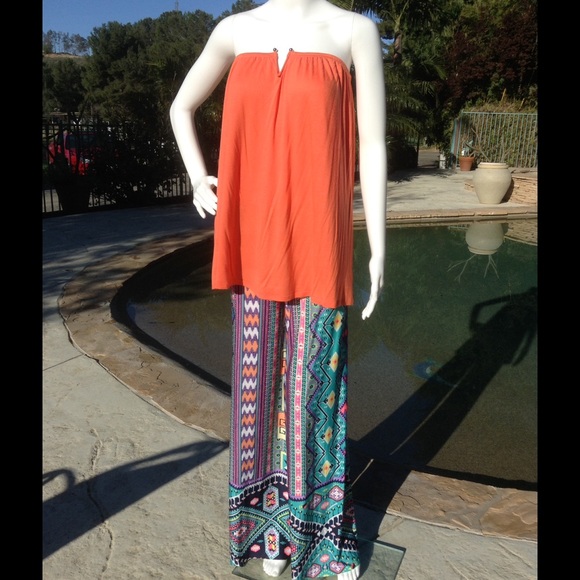 Tangerine Jersey Beach Cover Up - Picture 5 of 7