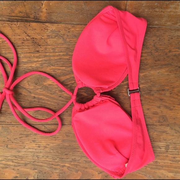 Ruffle bandeau swim top - perfect condition! - Picture 3 of 3