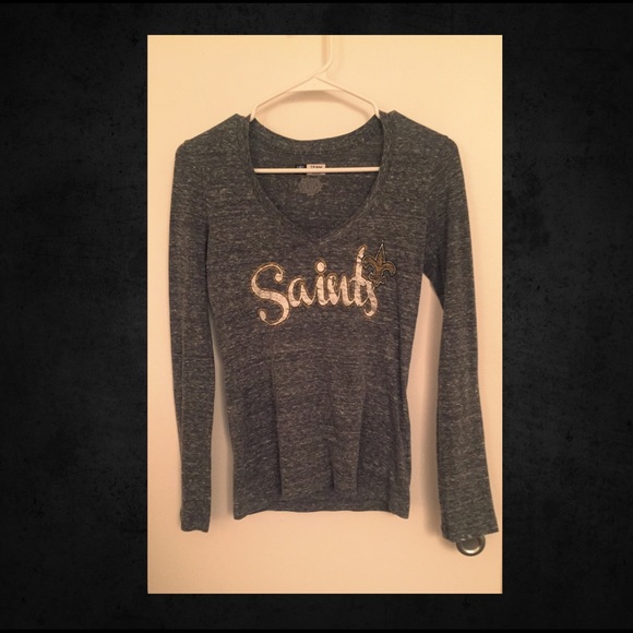 Saints Long Sleeve Sports Tee - Picture 1 of 1