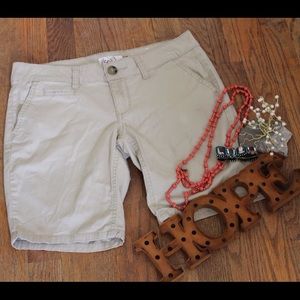 Khaki Bermuda Shorts