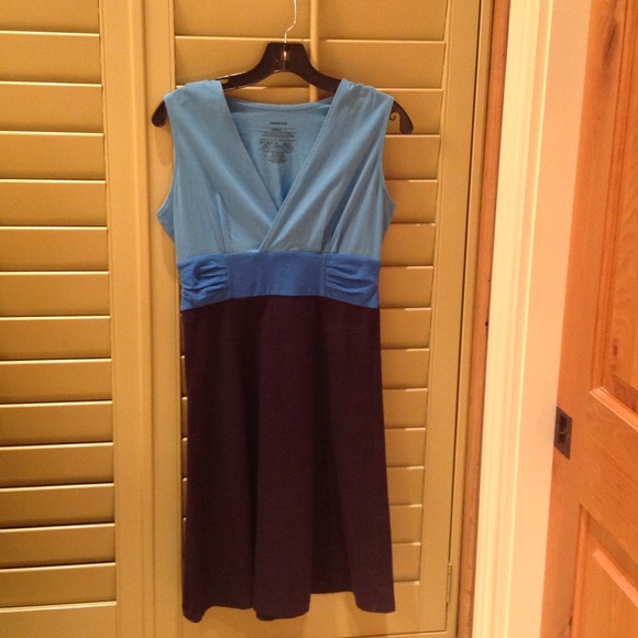 Patagonia Margot blue dress