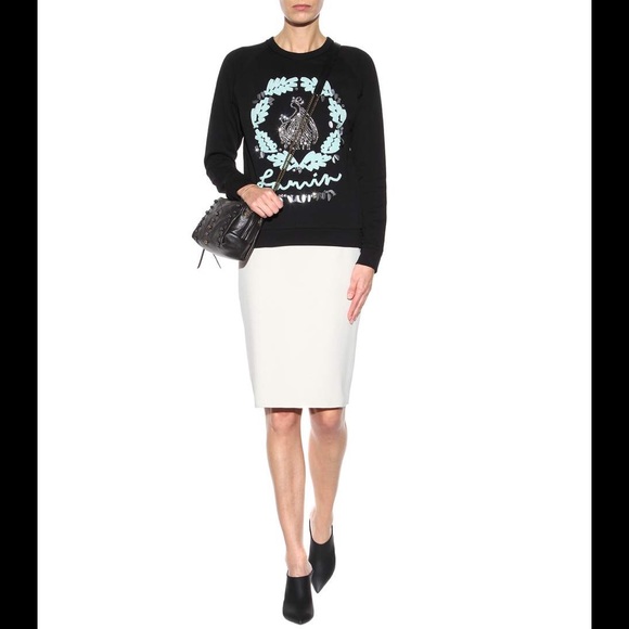 💕Reserved💕 LANVIN NIB Leather Pointed Toe Mules - Picture 2 of 4