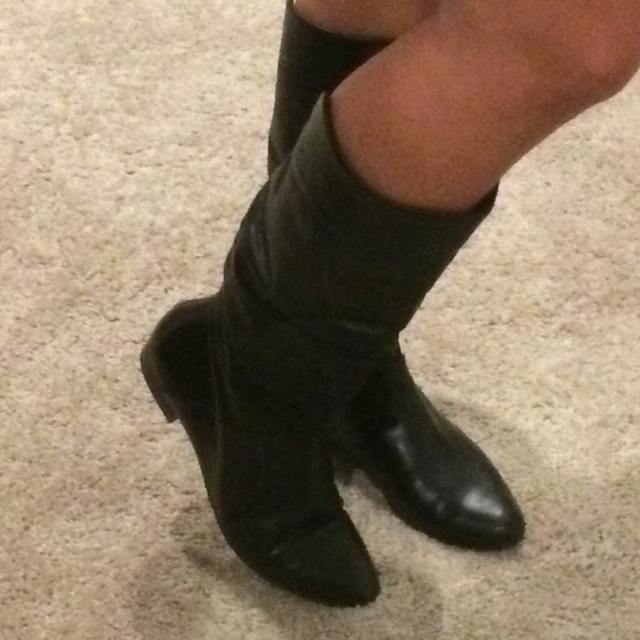 ALDO Shoes - Black leather boots
