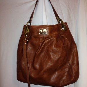 Coach Madison Hippie brown cognac whisky 14577