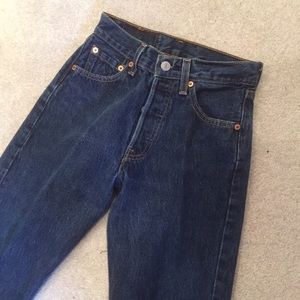 Levi's high waisted jeans