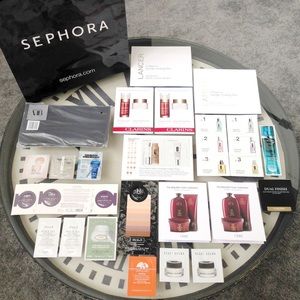 SEPHORA VIB 38 PC LOT Bag Clarins Clinique Lancome