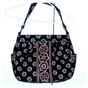 vera bradley reversible tote pirouette shoulder ba