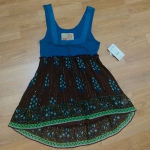 NWT Free People babydoll tank top