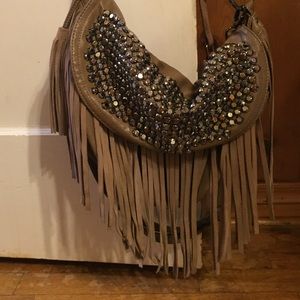Fringe & stone 2 in 1 bag