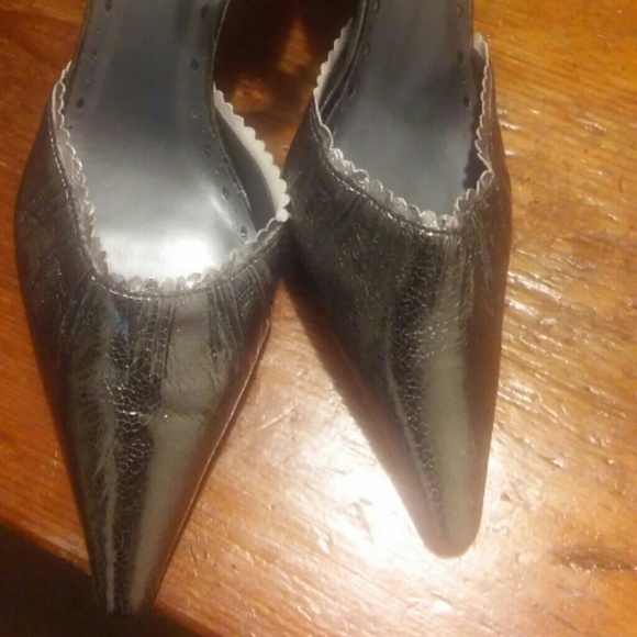 Silver heels