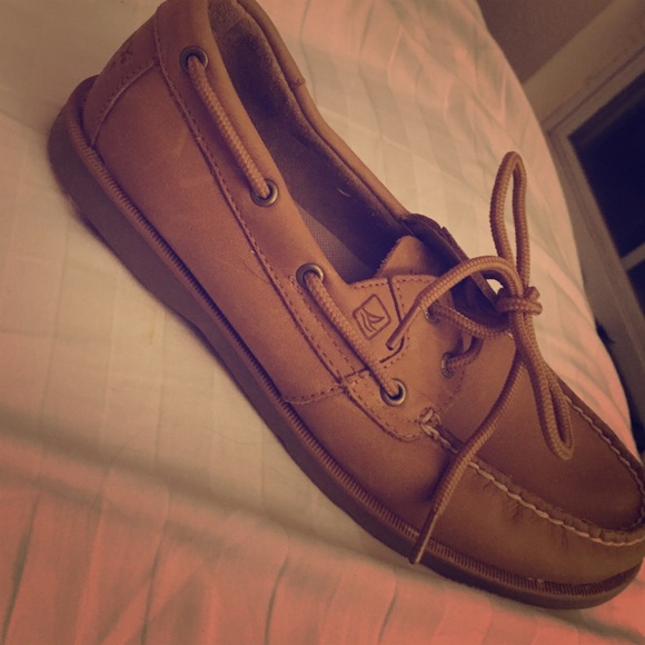 Never worn sperrys