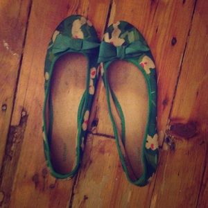 Floral shoes from Old navy!
