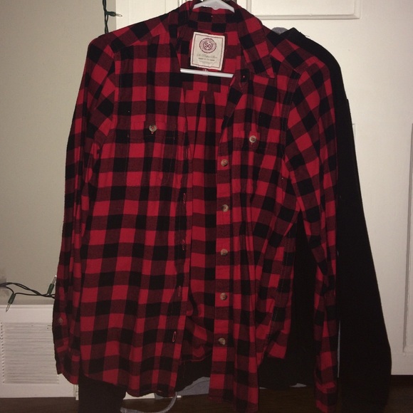 red/black flannel